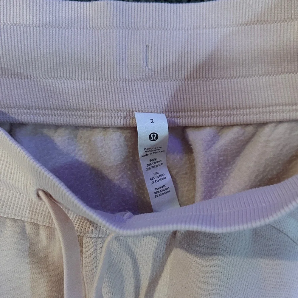 Lululemon Athletica Light Pink Joggers